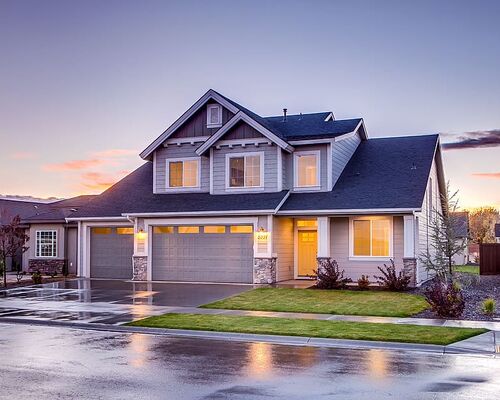 architecture-building-driveway-garage